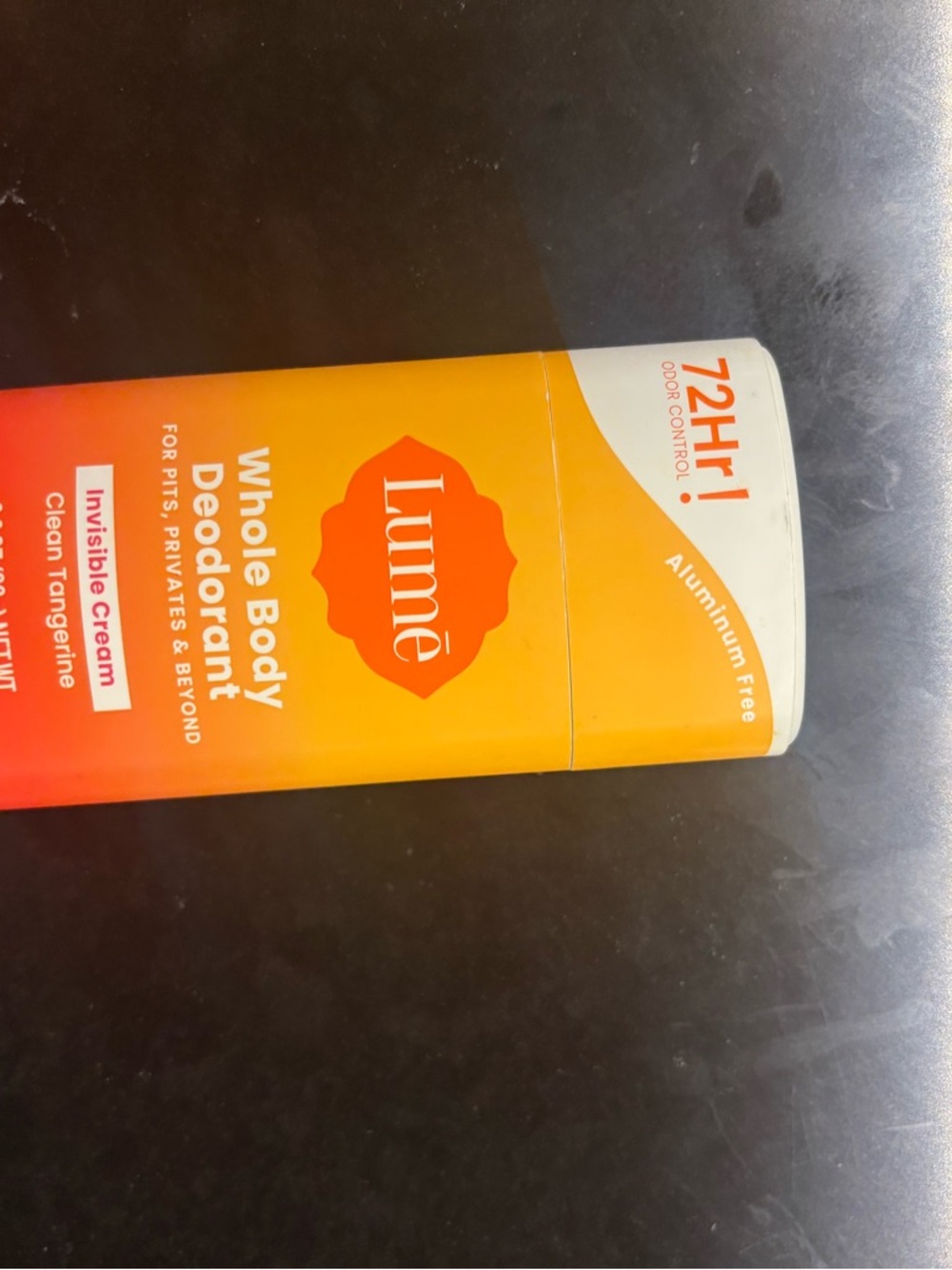 Lumé Whole Body Deodorant - Clean Tangerine (Orange)